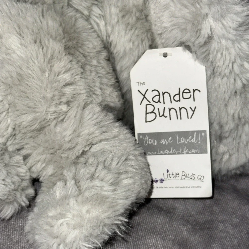 New Lavender Life Xander Bunny - Super-Soft, Lavender Therapy Stuffed Bunny